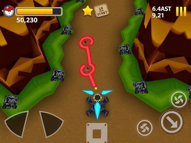 Rim Rattler Rush Gameplay Screenshot